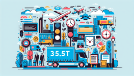 Illustration de l'article de blog Capacité 3,5 t : Tout savoir pour se lancer dans le transport léger en conformité